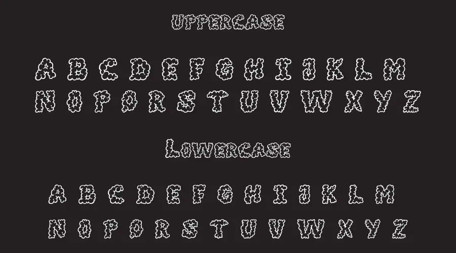 Alpha Smoke Font 
Character