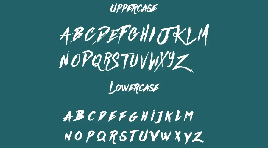 Bad Bunny Font Character