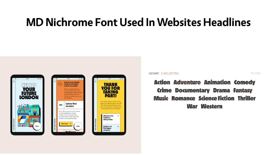 MD Nichrome Font Used In Websites