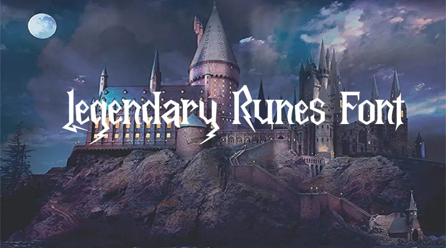 Legendary Runes Font