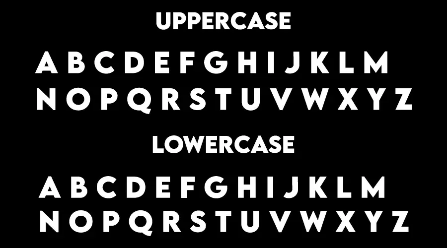 Moon Knight Font Character