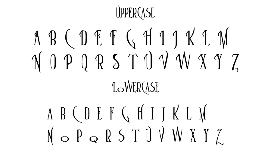 Parseltongue Font Character