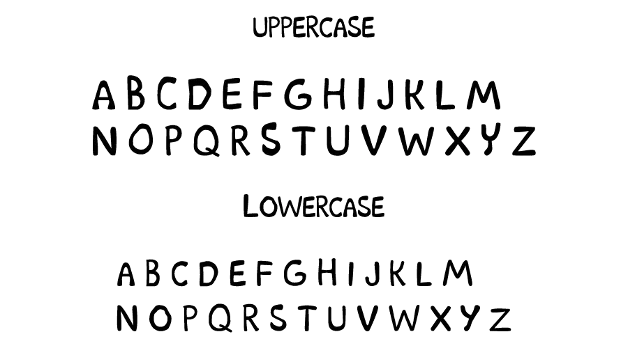 Scooby Doo Font Character