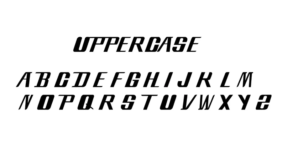 Bleach Font Character View