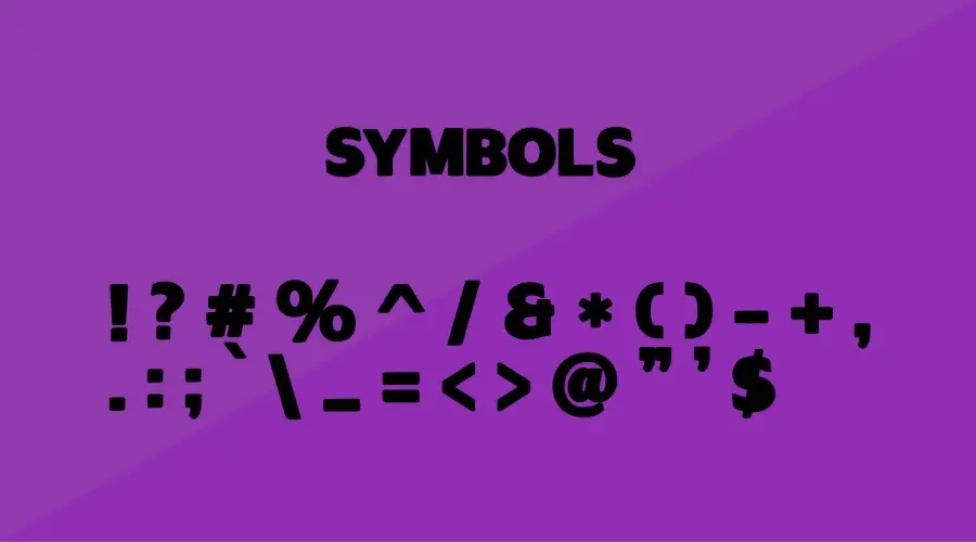 Rougant Symbols